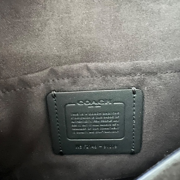 Coach Klare Crossbody Bag In Signature Canvas Gold/Walnut/Black - Picture 9 of 13